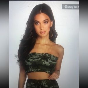 Windsor Green Tube Top